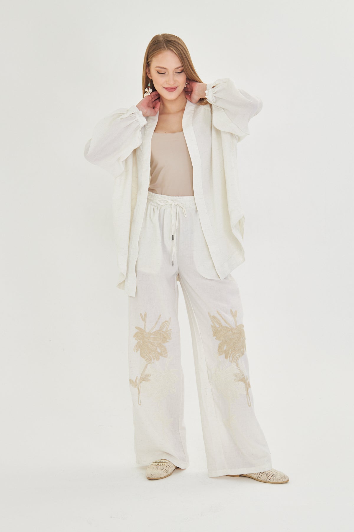 Vienna Embroidered Co-Ord Set