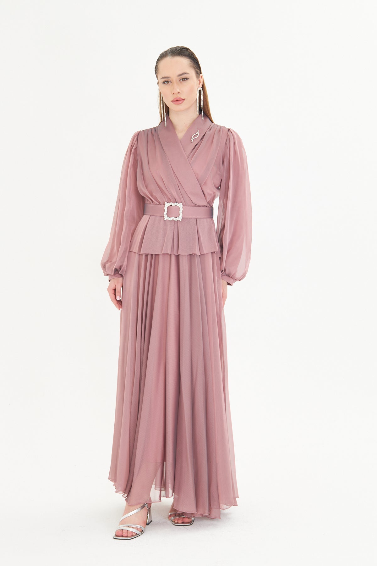 Amara Dust Rose Gown