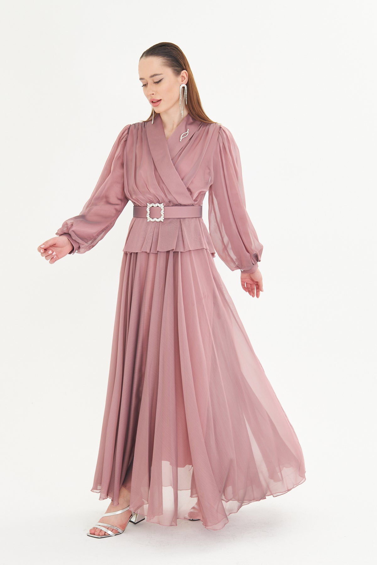 Amara Dust Rose Gown