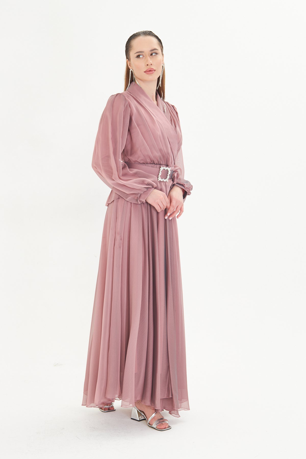 Amara Dust Rose Gown