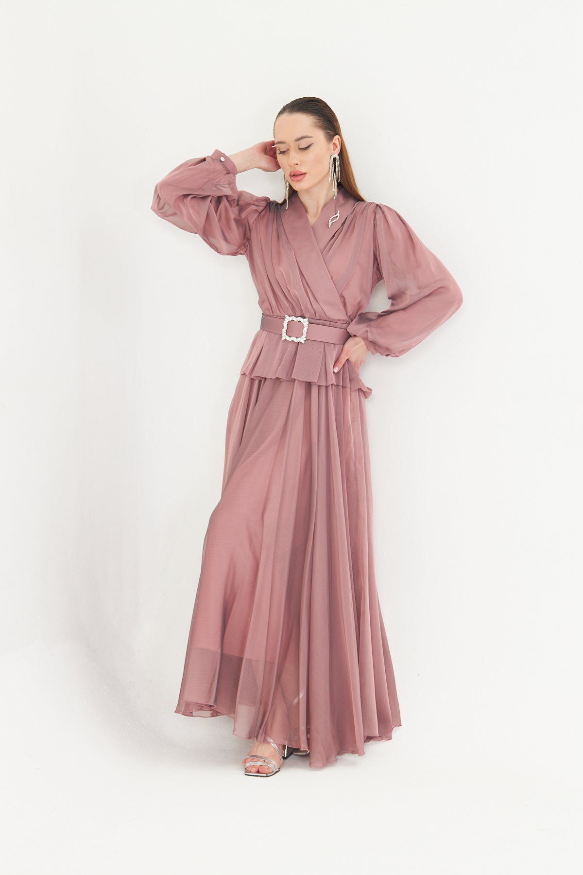 Amara Dust Rose Gown