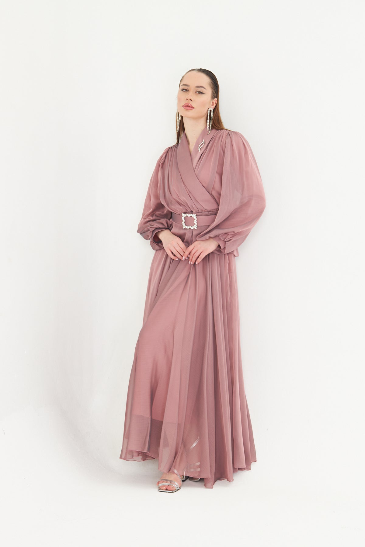 Amara Dust Rose Gown