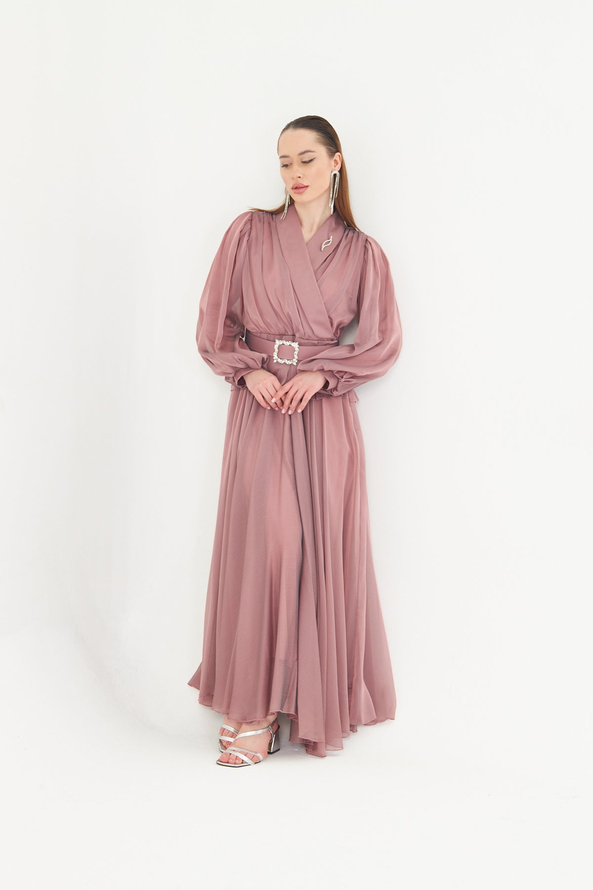 Amara Dust Rose Gown