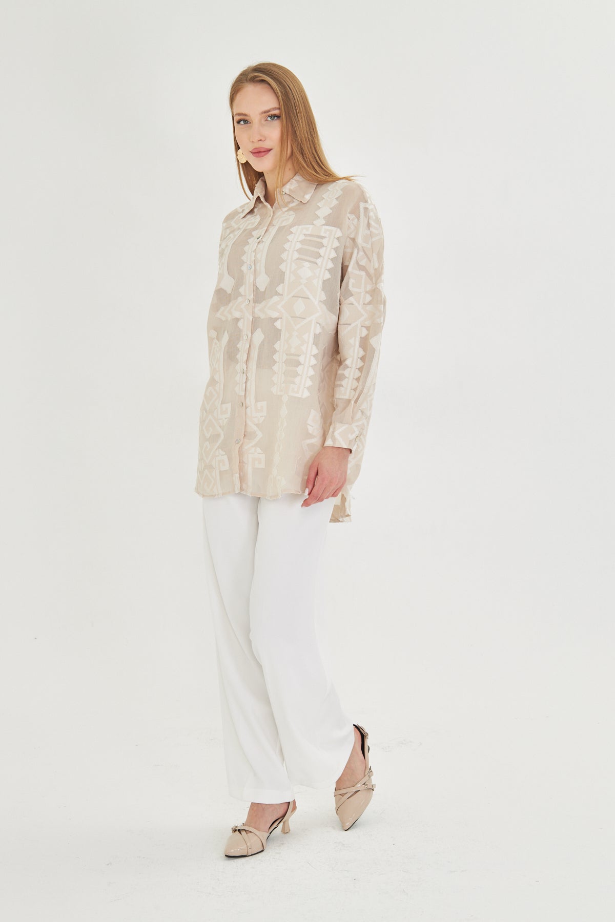 Amara Sandstone Shirt