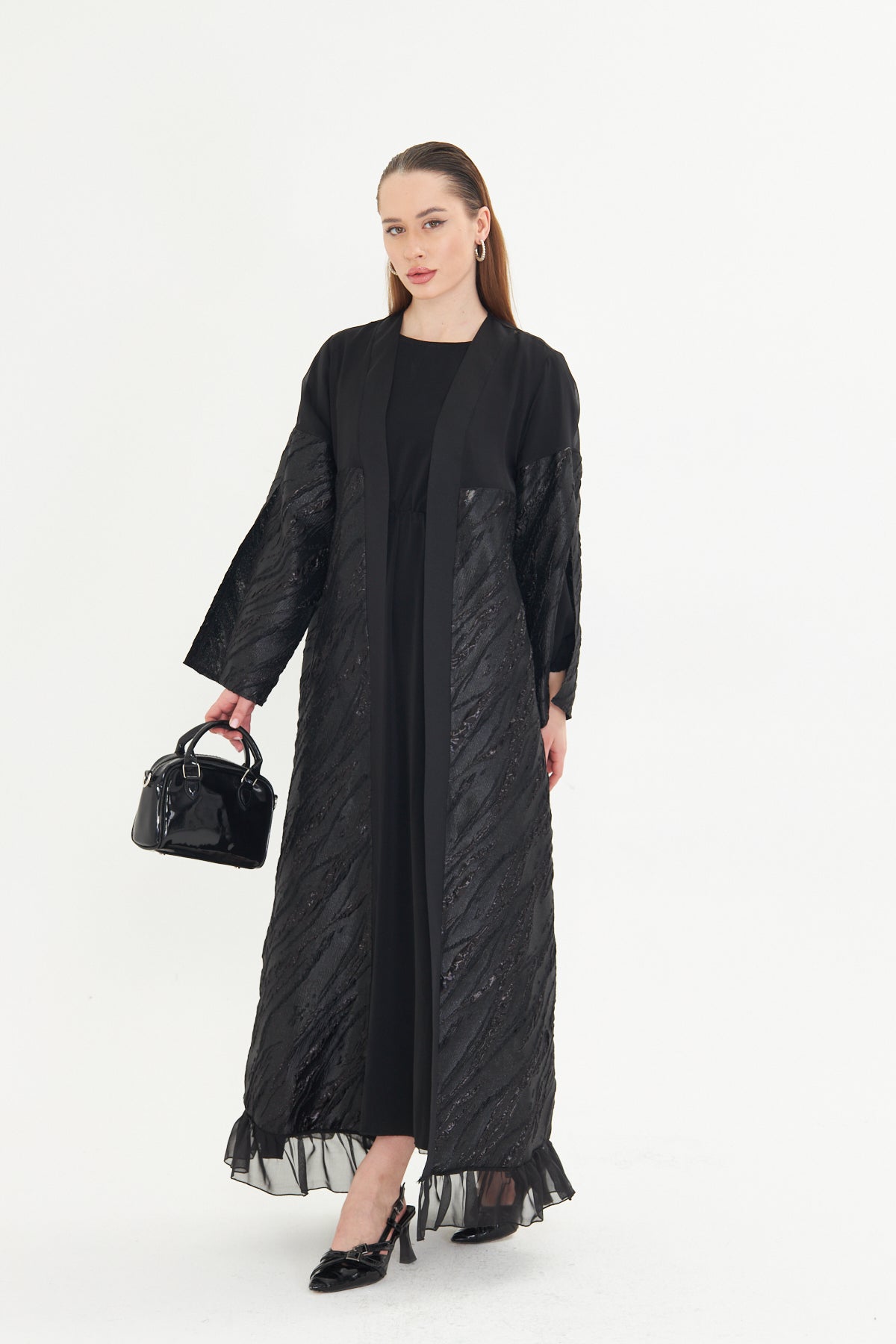 Heritage Drape in Noir