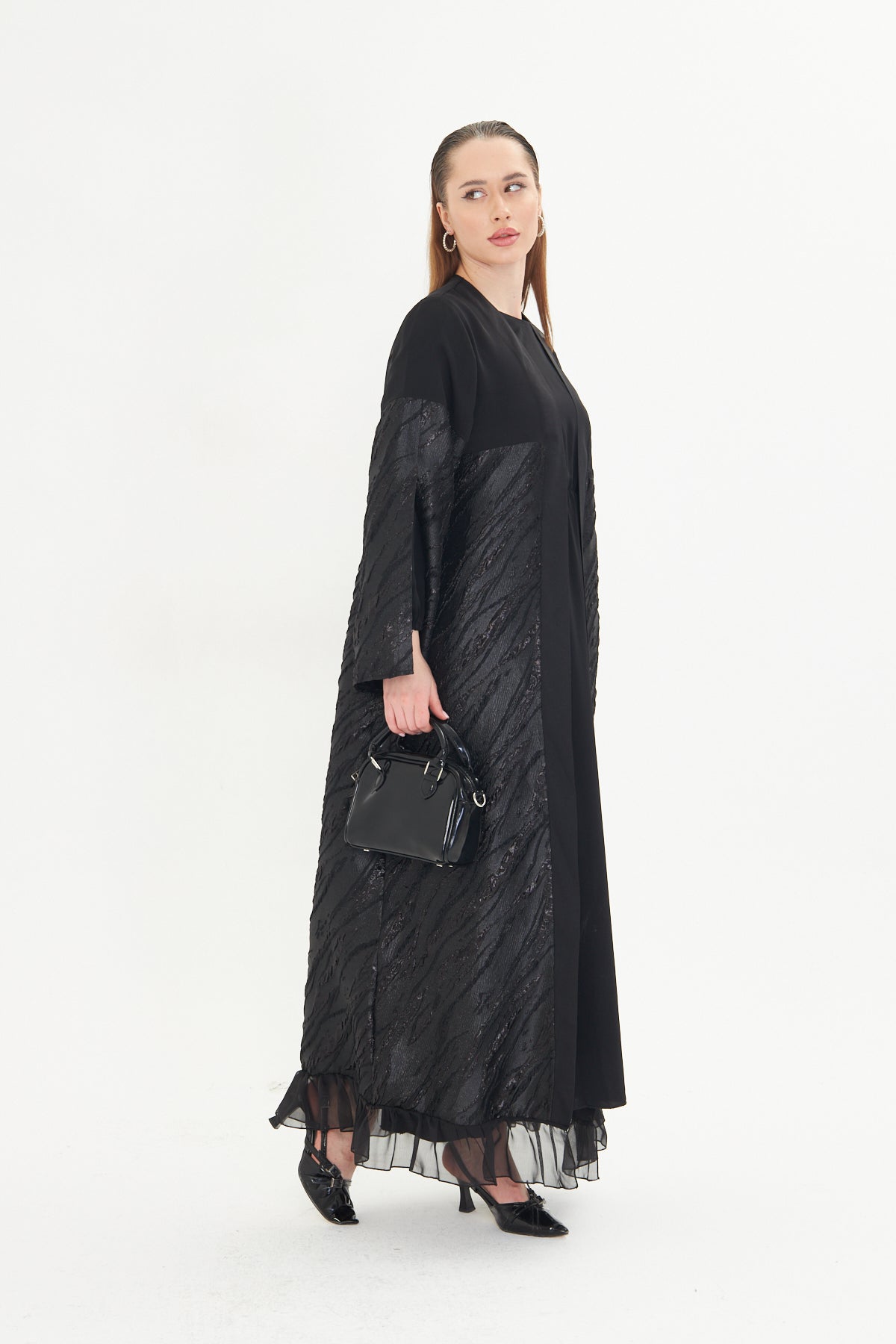 Heritage Drape in Noir