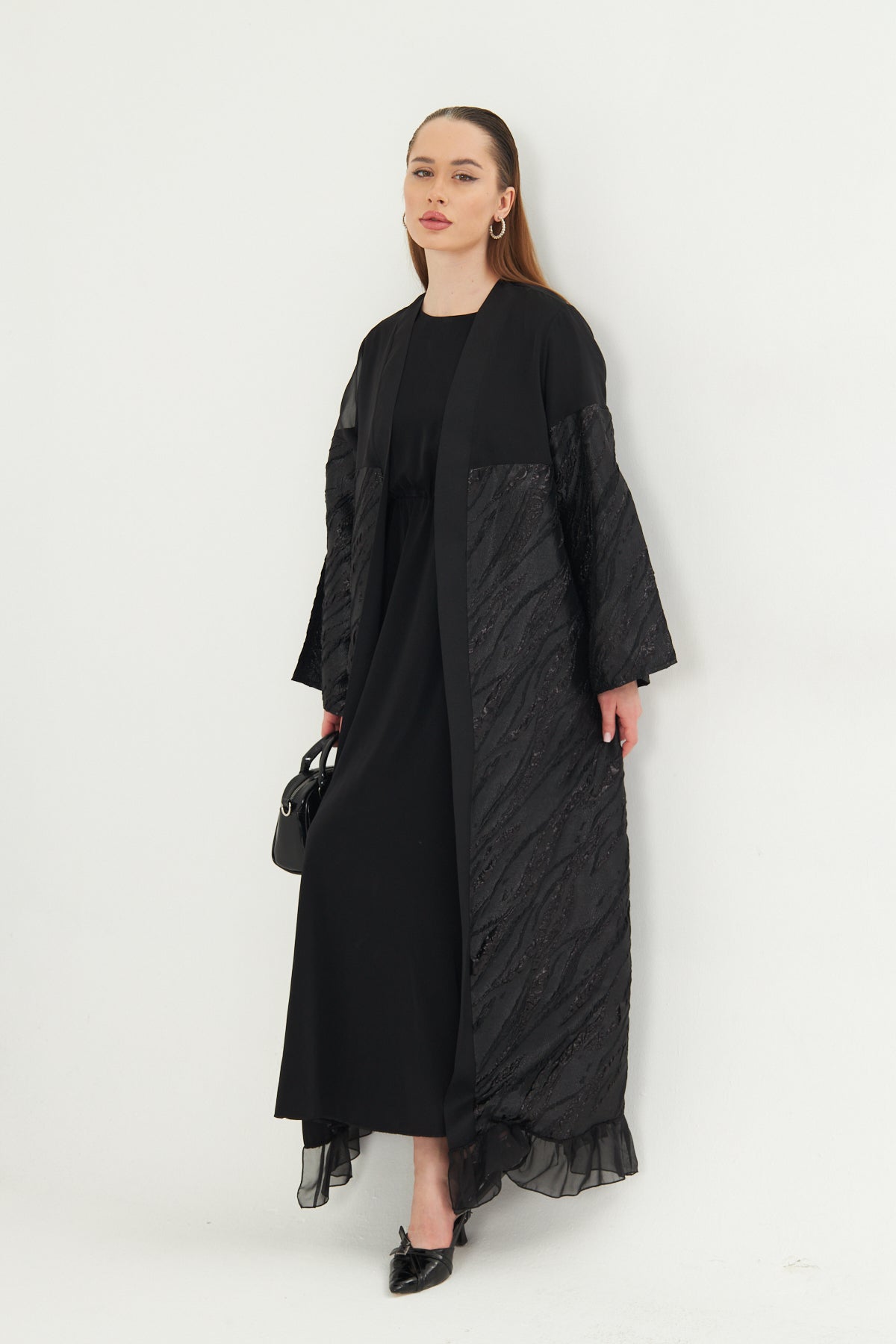 Heritage Drape in Noir