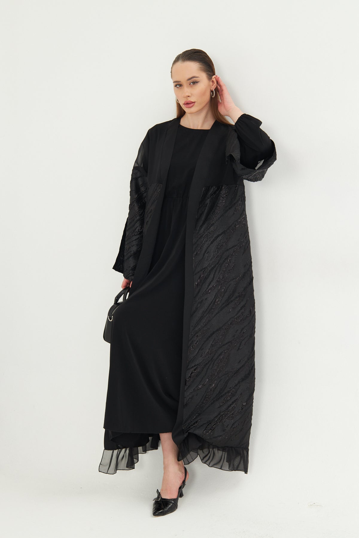 Heritage Drape in Noir