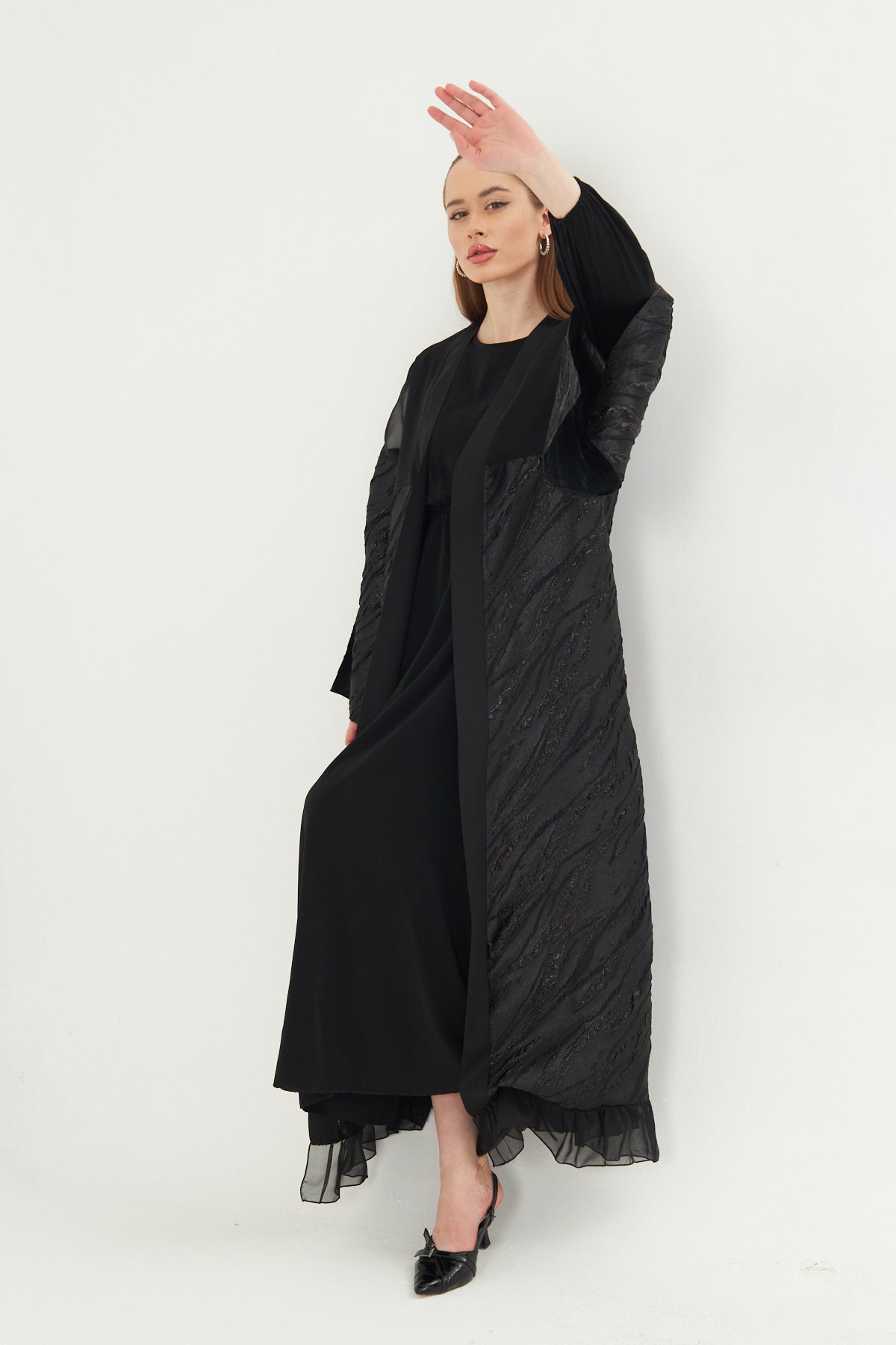 Heritage Drape in Noir