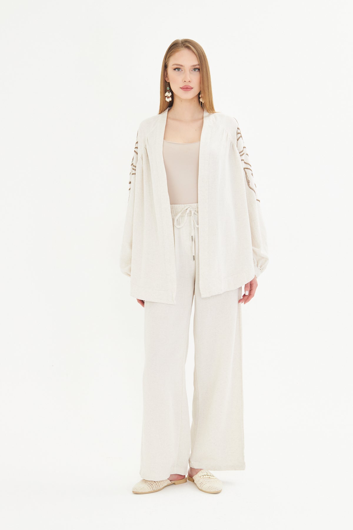 Capri Embroidered Co-Ord Set