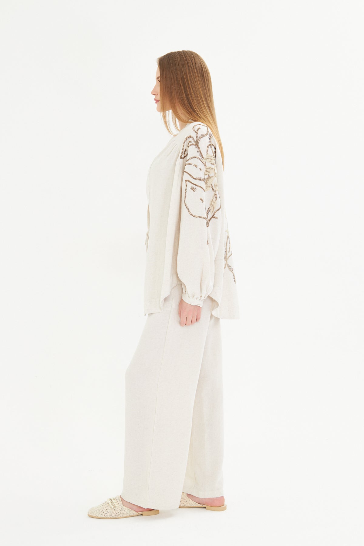 Capri Embroidered Co-Ord Set