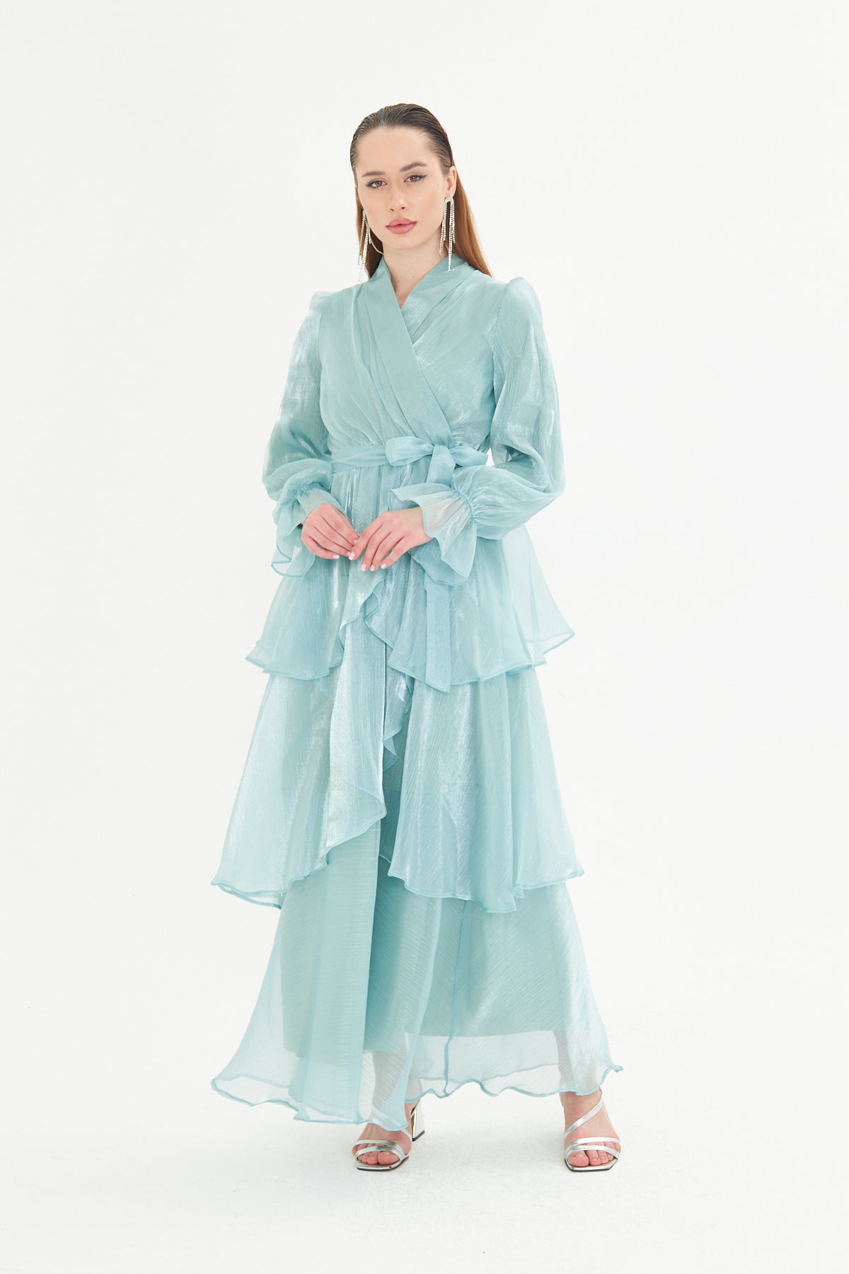 Elora Mint Gown