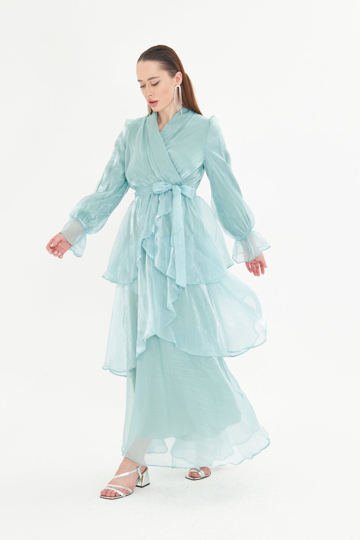 Elora Mint Gown