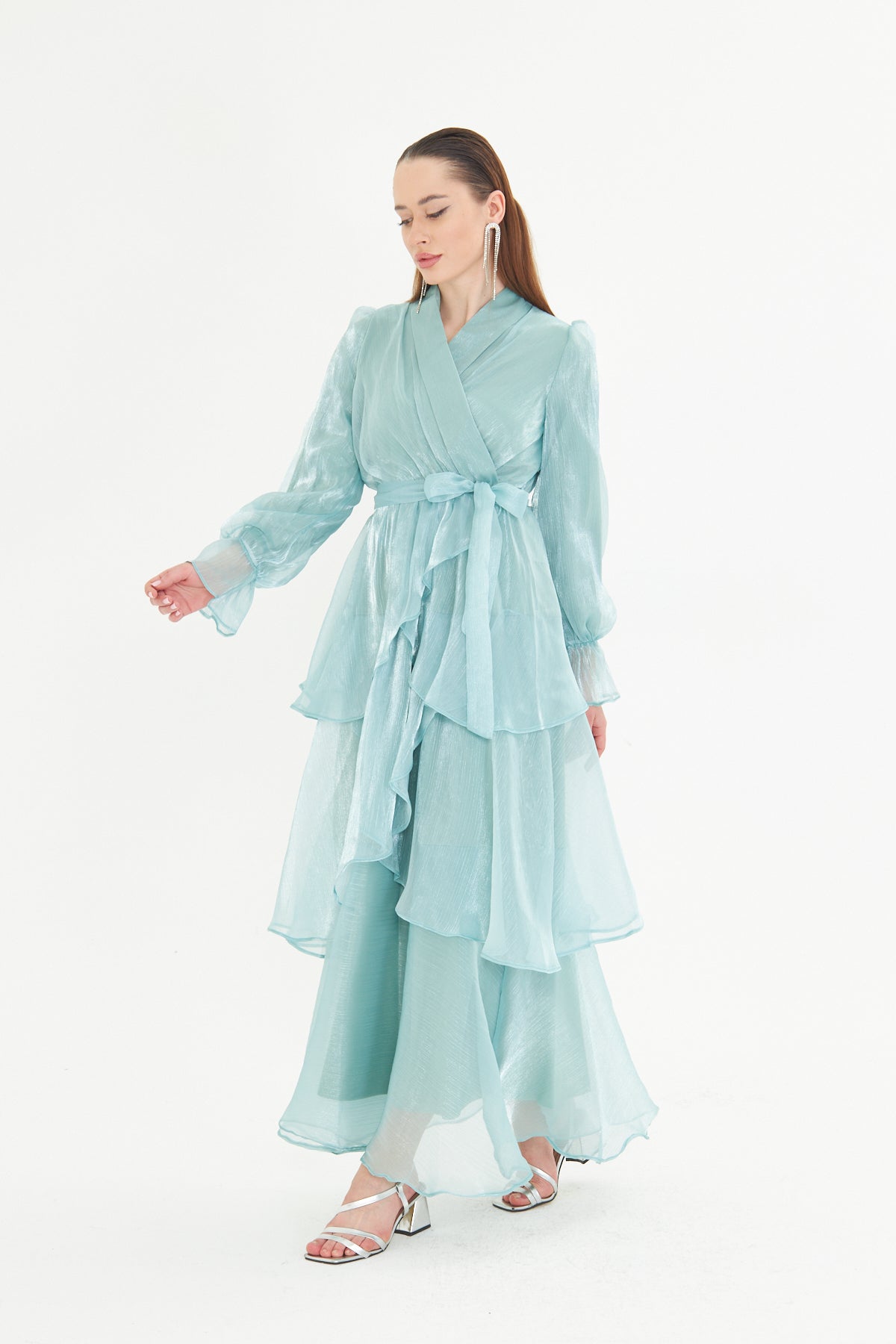 Elora Mint Gown