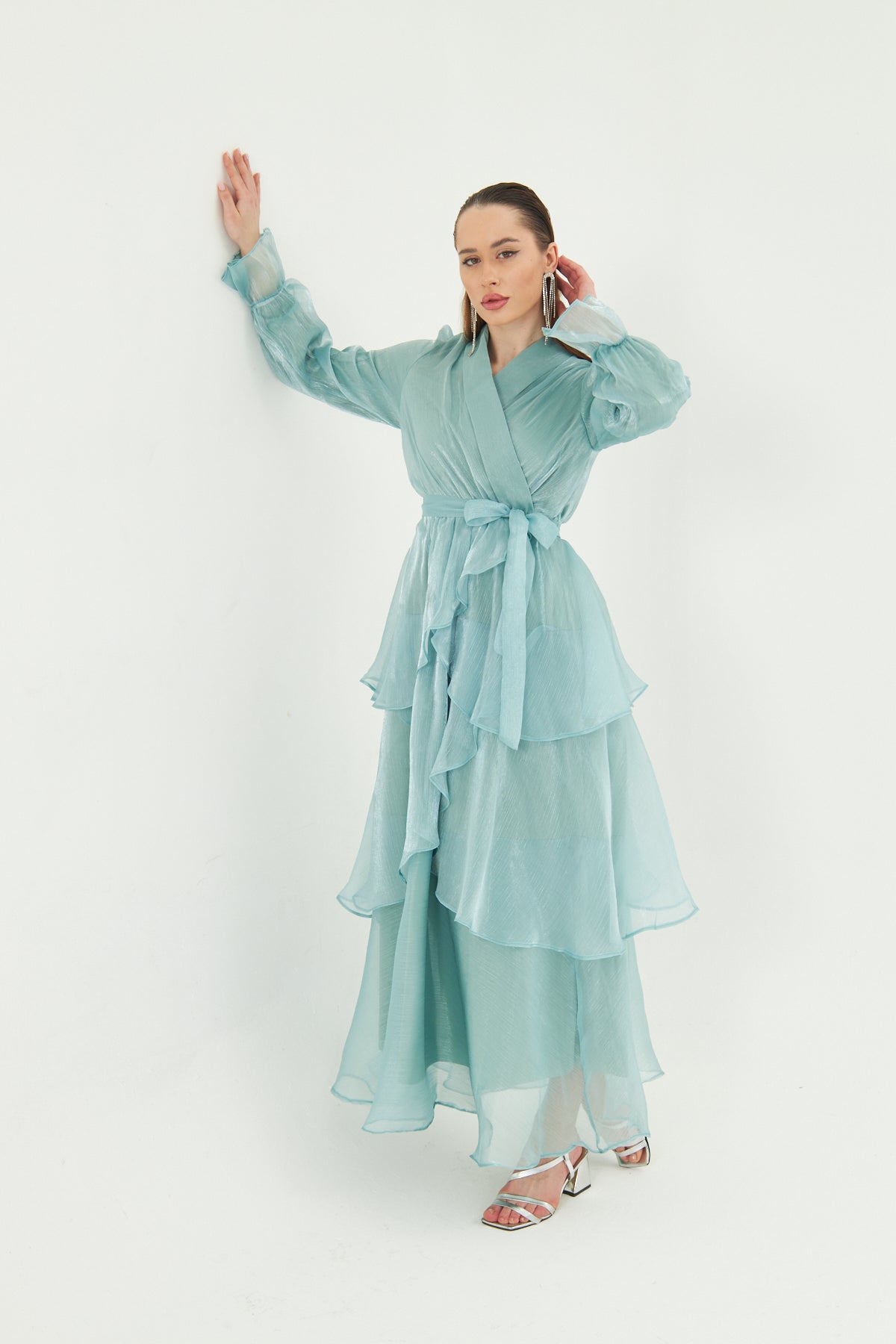 Elora Mint Gown