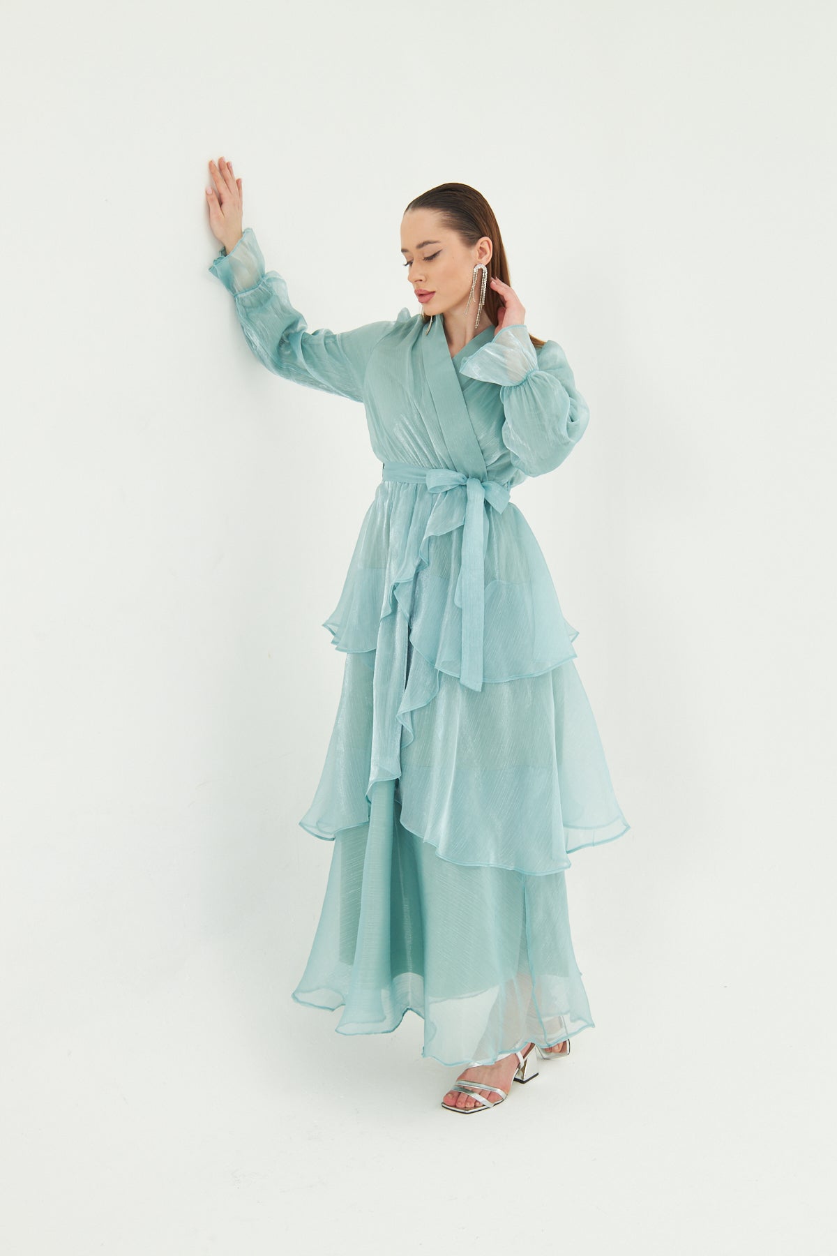 Elora Mint Gown
