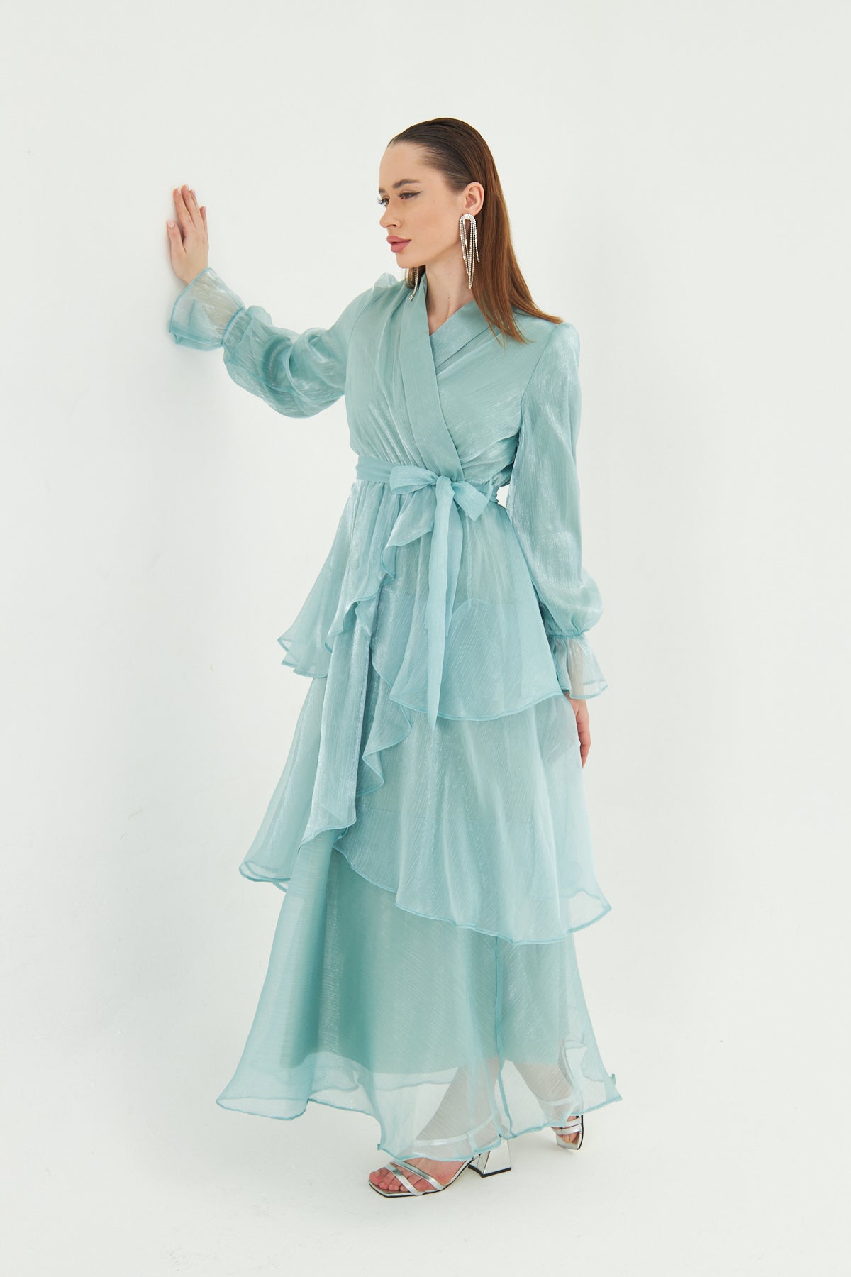Elora Mint Gown